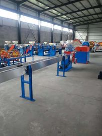 Steel Wire Plastic PE PVC Wire Coating Machine High Production With Auto Tension Control